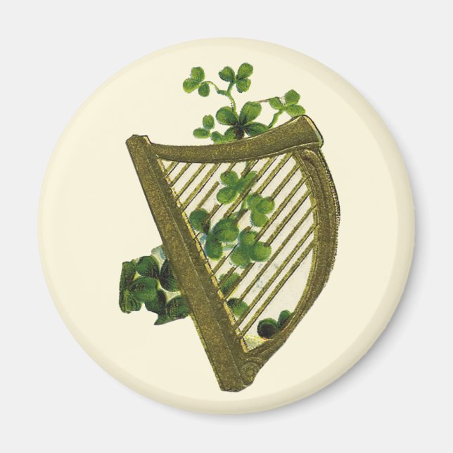 Harp & Clover - Magnet (Front)