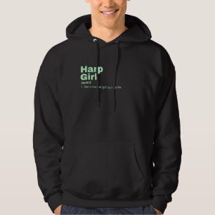 Harp Girl - Harp Hoodie