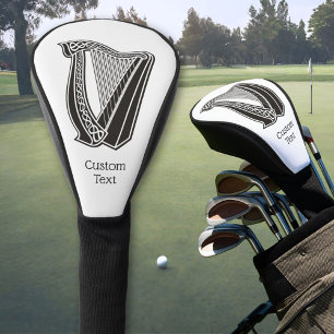 Harp Icon Golf Head Cover