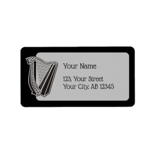 Harp Icon Label