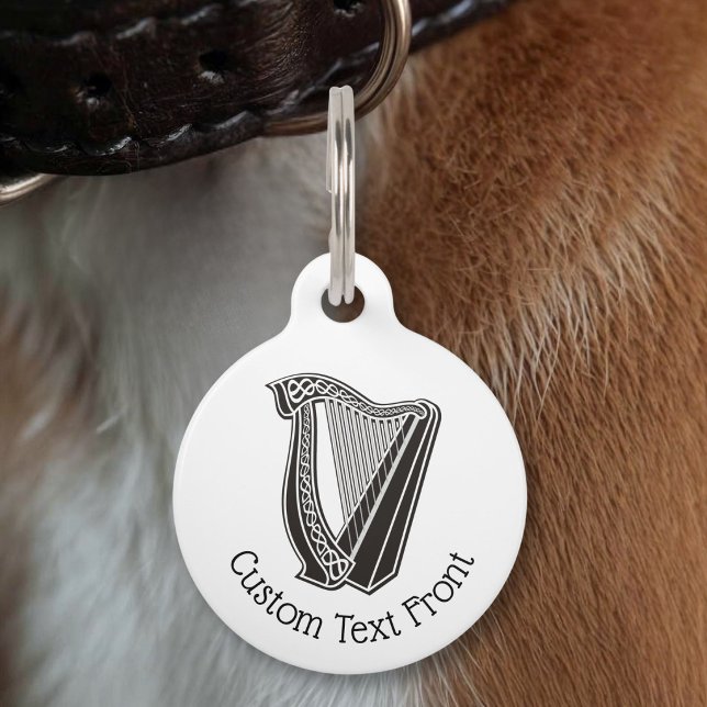 Harp Icon Pet Tag (Creator Uploaded)