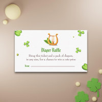 Harp Irish Baby Shower Diaper Raffle
