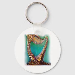 Harp Key Ring
