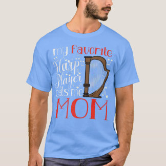 Harp Music Instrument Harp Teacher  T-Shirt