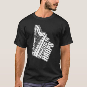 Harp Music Instrument Player Beginner Lesson 6 T-Shirt