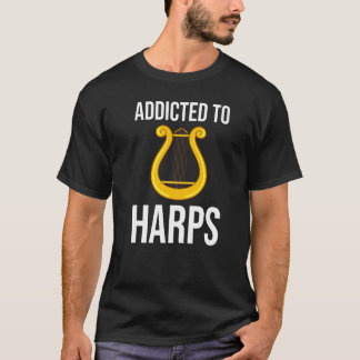 Harp Music Instrument Player Beginner Lesson T-Shirt