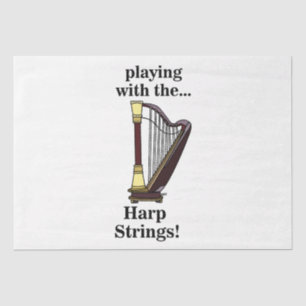 Harp Musical Instrument Harp Tissue Paper