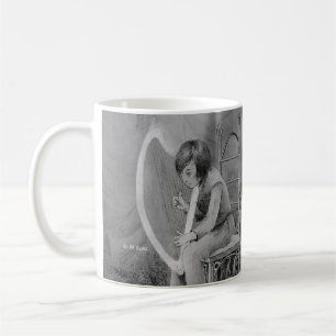 Harp of moonlight, played for the Woodland King Coffee Mug