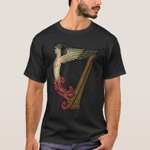 Harp Player Harpist Music T-Shirt