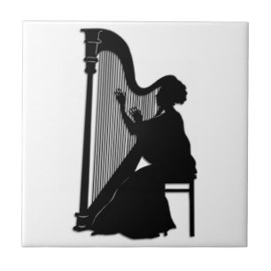 Harp Player Tile