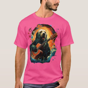 Harp Seal Playing Guitar T-Shirt