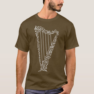 Harp Sheet Music1070 T-Shirt