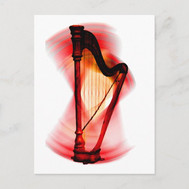 Harp spin postcard (Front)
