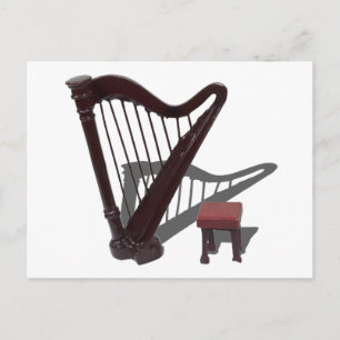 HarpAndBench121210 Postcard