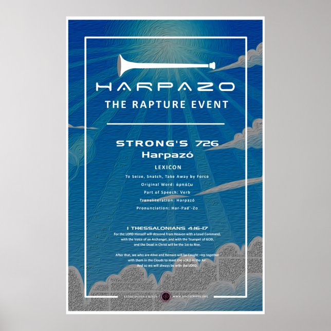 Harpazo Rapture Event Poster (Front)