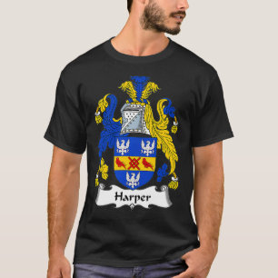 Harper Coat of Arms  Family Crest 60th  T-Shirt