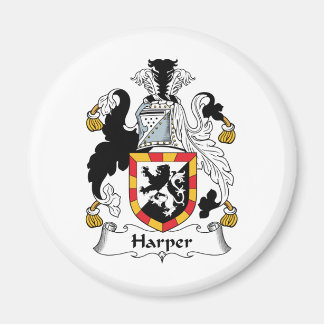 Harper Family Crest Magnet