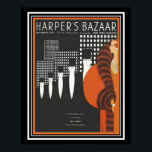 Harper's Bazaar Art Deco Cover 16 x 20 Poster<br><div class="desc">Unique Art Deco Cover for Harper's Bazaar</div>