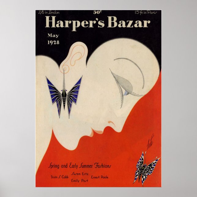 HARPER'S BAZAR POSTER (Front)