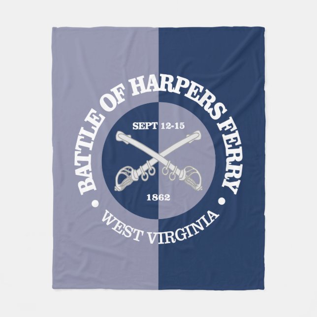 Harpers Ferry (B&G) Fleece Blanket (Front)