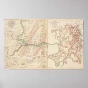 Harper's Ferry, Hagerstown, Funkstown Poster