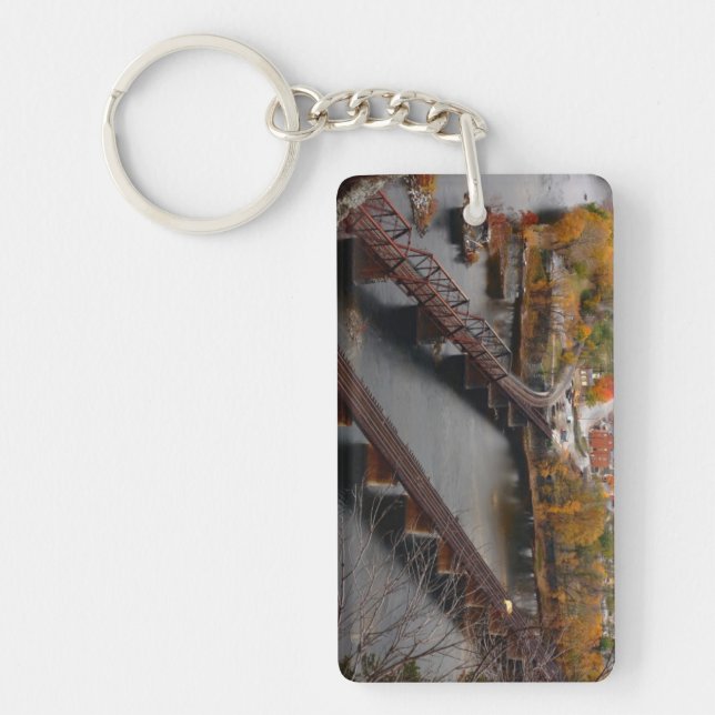 Harpers Ferry in the Fall Key Ring (Front)