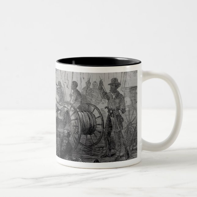 Harper's Ferry Insurrection Two-Tone Coffee Mug (Right)