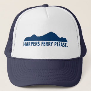 Harpers Ferry West Virginia Please Trucker Hat