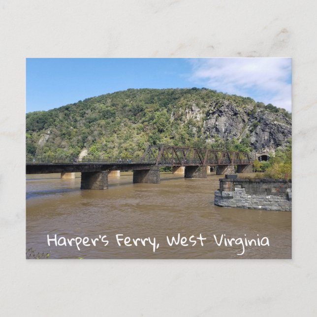 Harper's Ferry, West Virginia Postcard (Front)