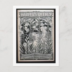 'Harper's Weekly', Christmas Announcements 1896 (l Postcard