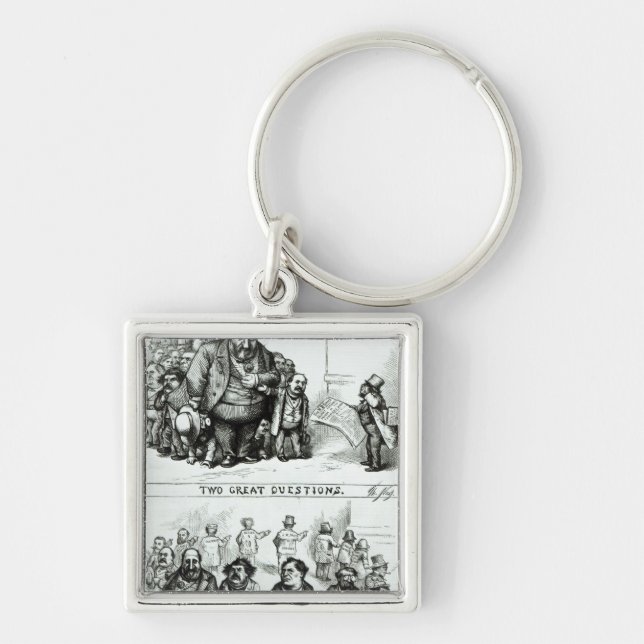 Harper's Weekly' Key Ring (Front)