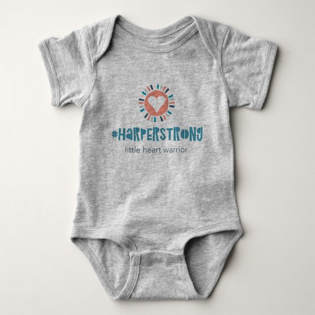 HarperStrong Baby Bodysuit (Front)