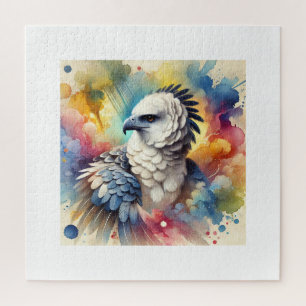 Harpie Eagle 050824AREF151 - Watercolor Jigsaw Puzzle
