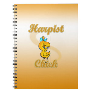 Harpist Chick Notebook