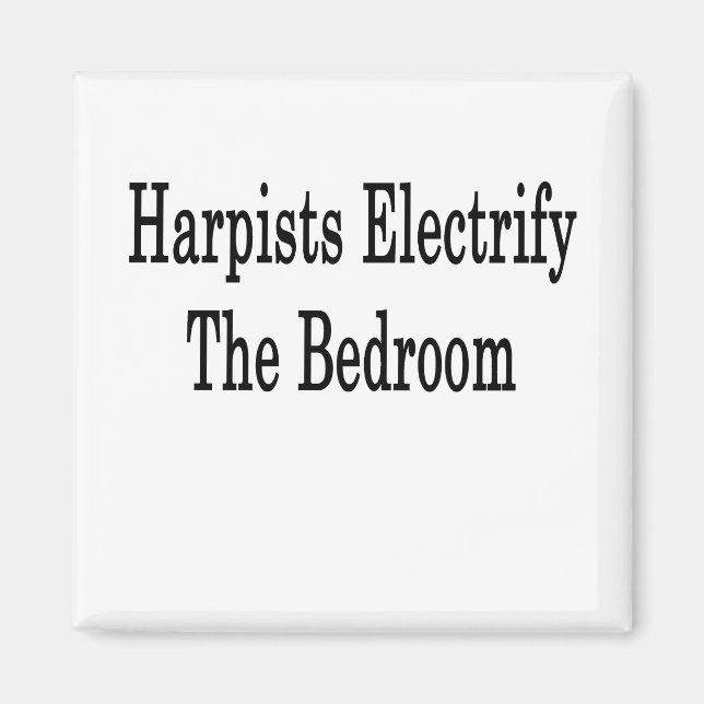 Harpists Electrify The Bedroom Magnet (Front)