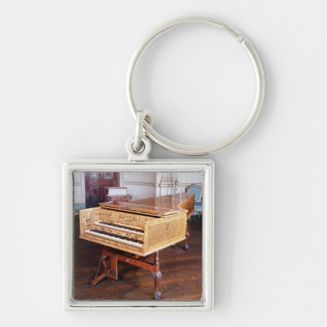 Harpsichord, by Jacob Kirckman, English, 1766 Key Ring (Front)