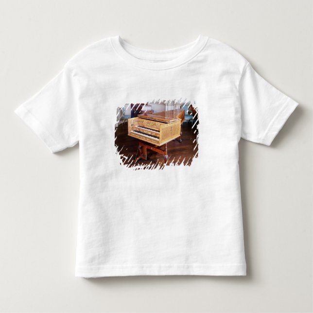 Harpsichord, by Jacob Kirckman, English, 1766 Toddler T-Shirt (Front)