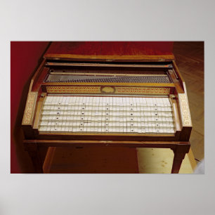 Harpsichord, by Johann Jakob Konnicke , 1796 Poster