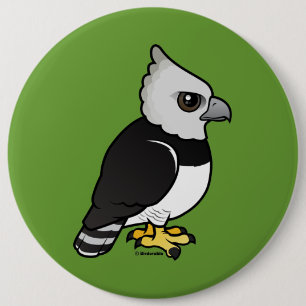 Harpy Eagle 6 Cm Round Badge