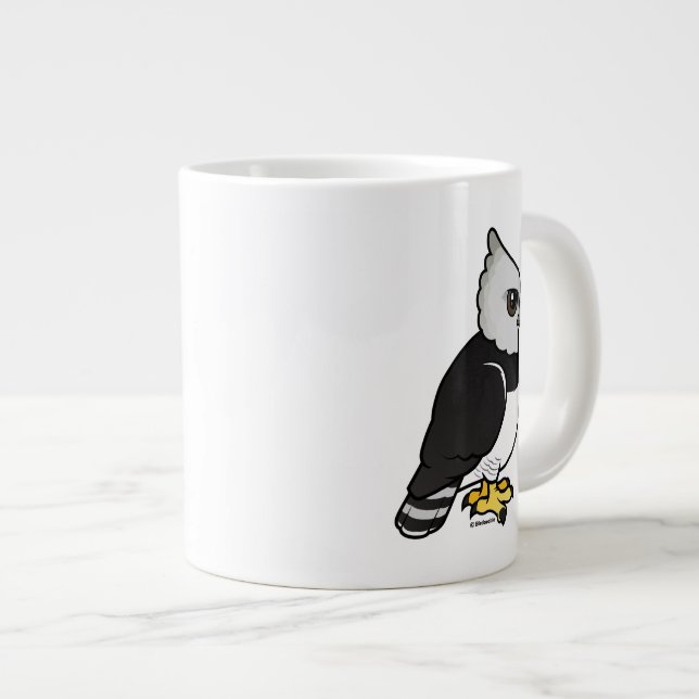 Harpy Eagle Large Coffee Mug (Front Right)