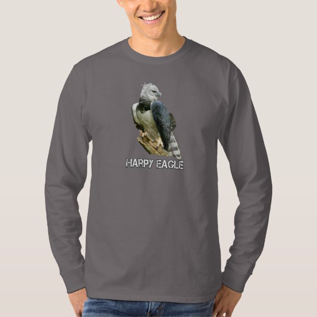 Harpy Eagle Long T-Shirt (Front)