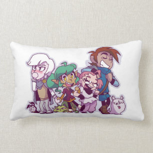 Harpy Gee Friends and Pets! Lumbar Cushion