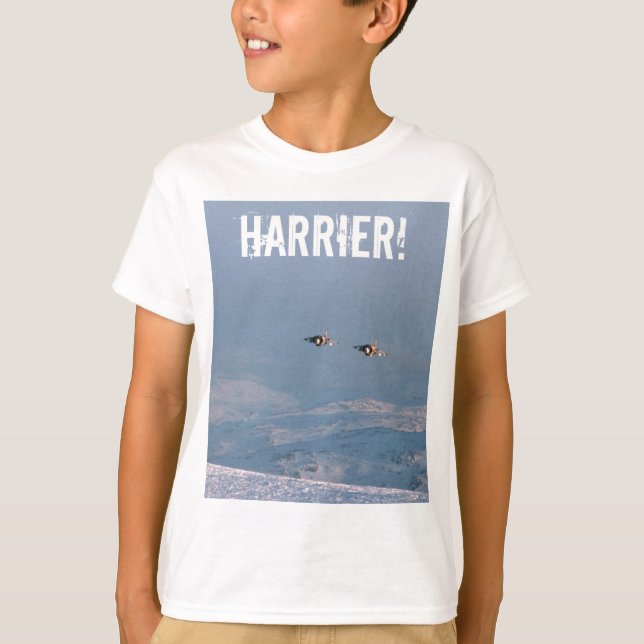 Harrier Jump Jet T-Shirt (Front)