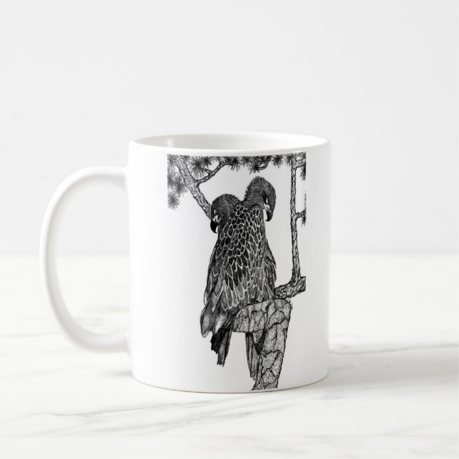HARRIET + M EAGLES YOUNGER COFFEE MUG (Left)