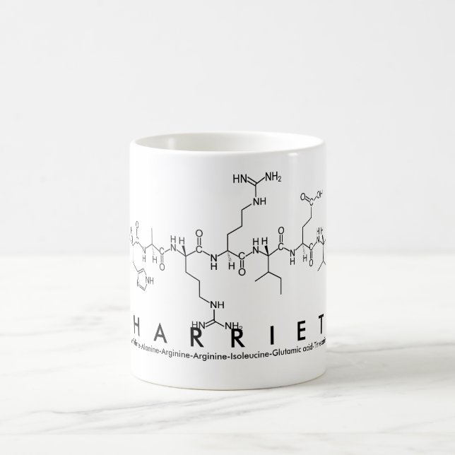 Harriet peptide name mug (Center)