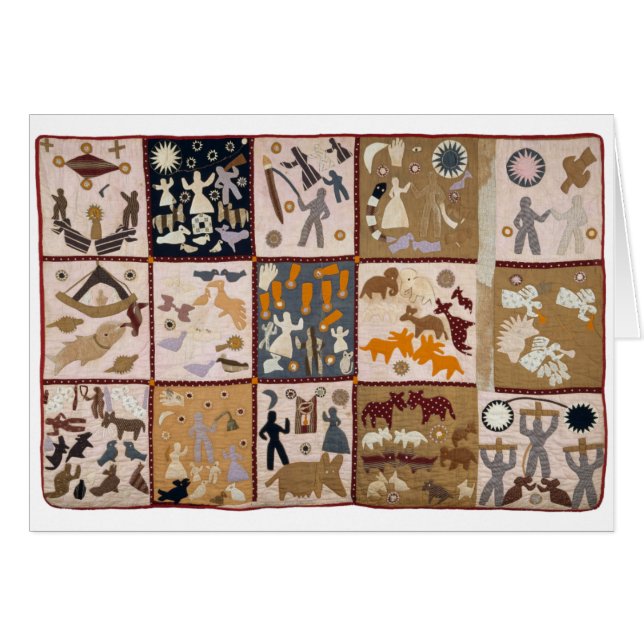 Harriet Powers - Pictoral Quilt 1898 (Front Horizontal)