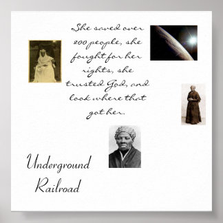 Harriet Ross Tubman Poster