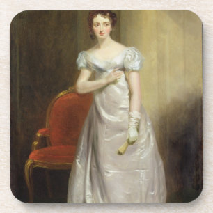 Harriet Smithson (1800-54) as Miss Dorillon, c.182 Coaster