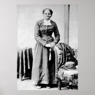 Harriet Tubman a Conductor on Underground Railroad Poster