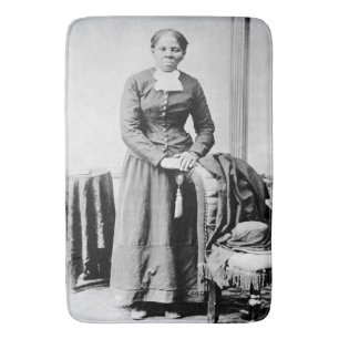 Harriet Tubman Conductor Underground Railroad Bath Mat